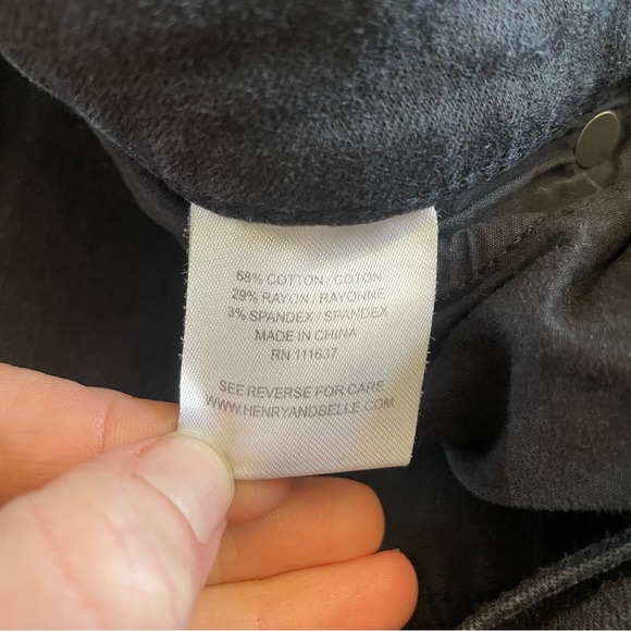 LILA RYAN Women’s Black Slim Bootcut Jean Denim Size 30 - Picture 9 of 13